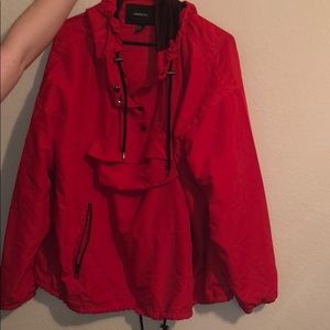 Pull over windbreaker